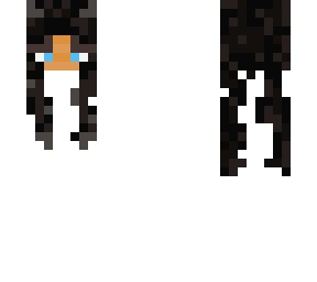 black hair template! [girl]