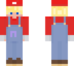 blonde mario