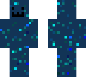 blue corroding llama man