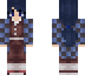 blue girl tanjirou