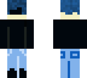 blue haired weirdo