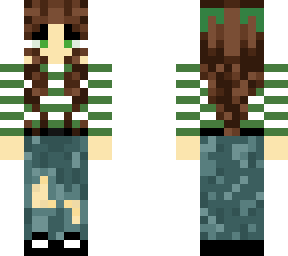 brown hair green eyed girl