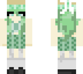 cottage core green girl <3