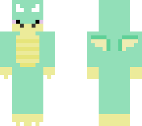 dragon with ribbon