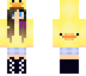 duck girl techno support