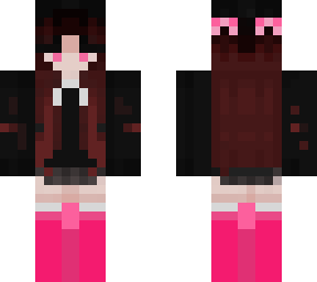 egirl red and pink