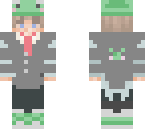 frog boy in suit