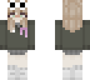 georgenotfound (gnf) girl and purple ribbon for technoblade!