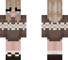girl in a sweater