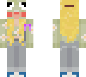 girl kermit with rubbon
