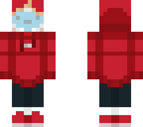 hoodie and mask