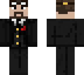 joe skin with suit
