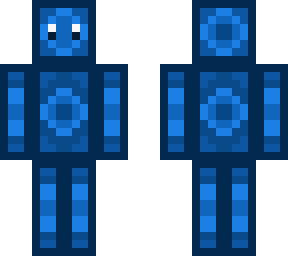 minecraft cute block skin (tiny eyes edition)