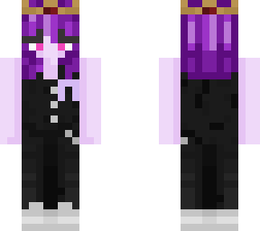 my mc character + cancer awareness ribbon