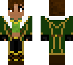my skin in loki out fit w/ coat