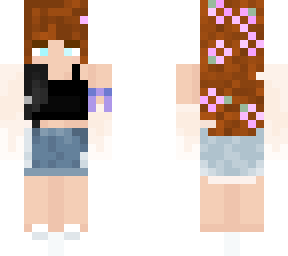 my skin with cancer ribbon