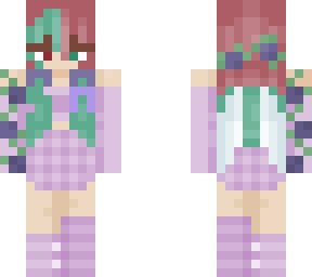 my skin with ribbon