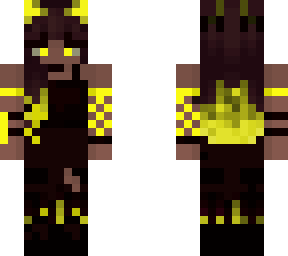 neon yellow demon (base not mine)