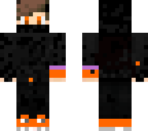 orange hoddie boy with cancer ribbon