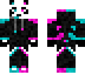 panda gamer - bicolor