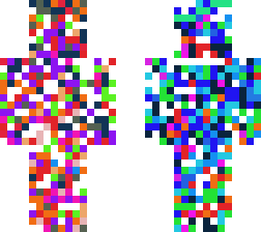 pixel man