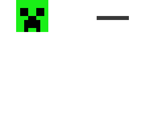 pls make me a skin                                this is a plastic creeper mask