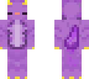 purple/yellow axolotl
