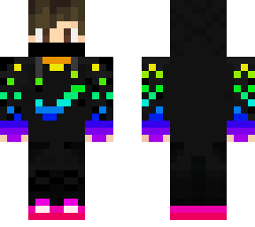 rainbow gamer boy