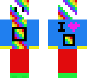 rainbow man