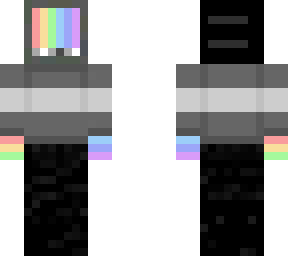rainbow tv head.