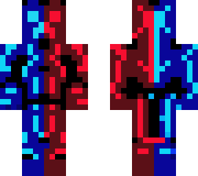 red blue creeper