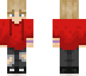 red sweater