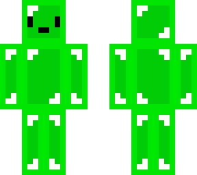 shiny green man