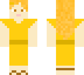 strawberry blonde girl wearing yellow sundress