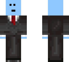 suit blue man