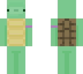 turtle with cancer awareness ribbon