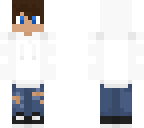 white hoodie 2015 skin ripped jeans / pants