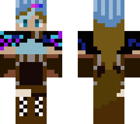 wolf girl skin