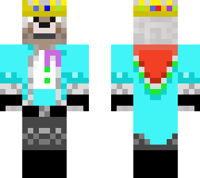 wolf with crown
