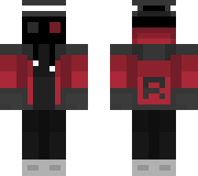 ~ red & grey/gray jacket ~