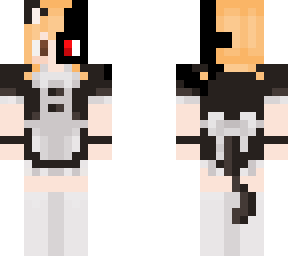 1/4 demon neko boy maid