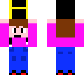 a guy with a block
