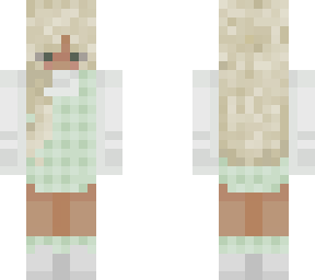 blonde sage green
