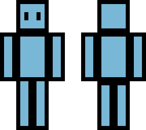 blue cartoon