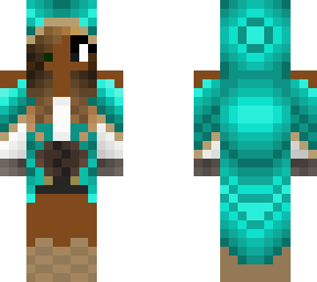 blue cloak girl