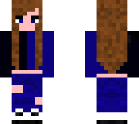 blue girl