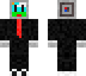 computer in a suit