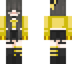 cute witch yellow jumper