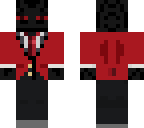 enderman in a red suit