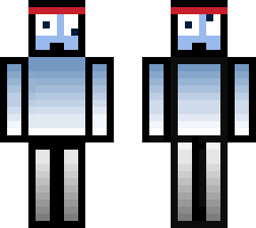 fading pvp head on all sides skin